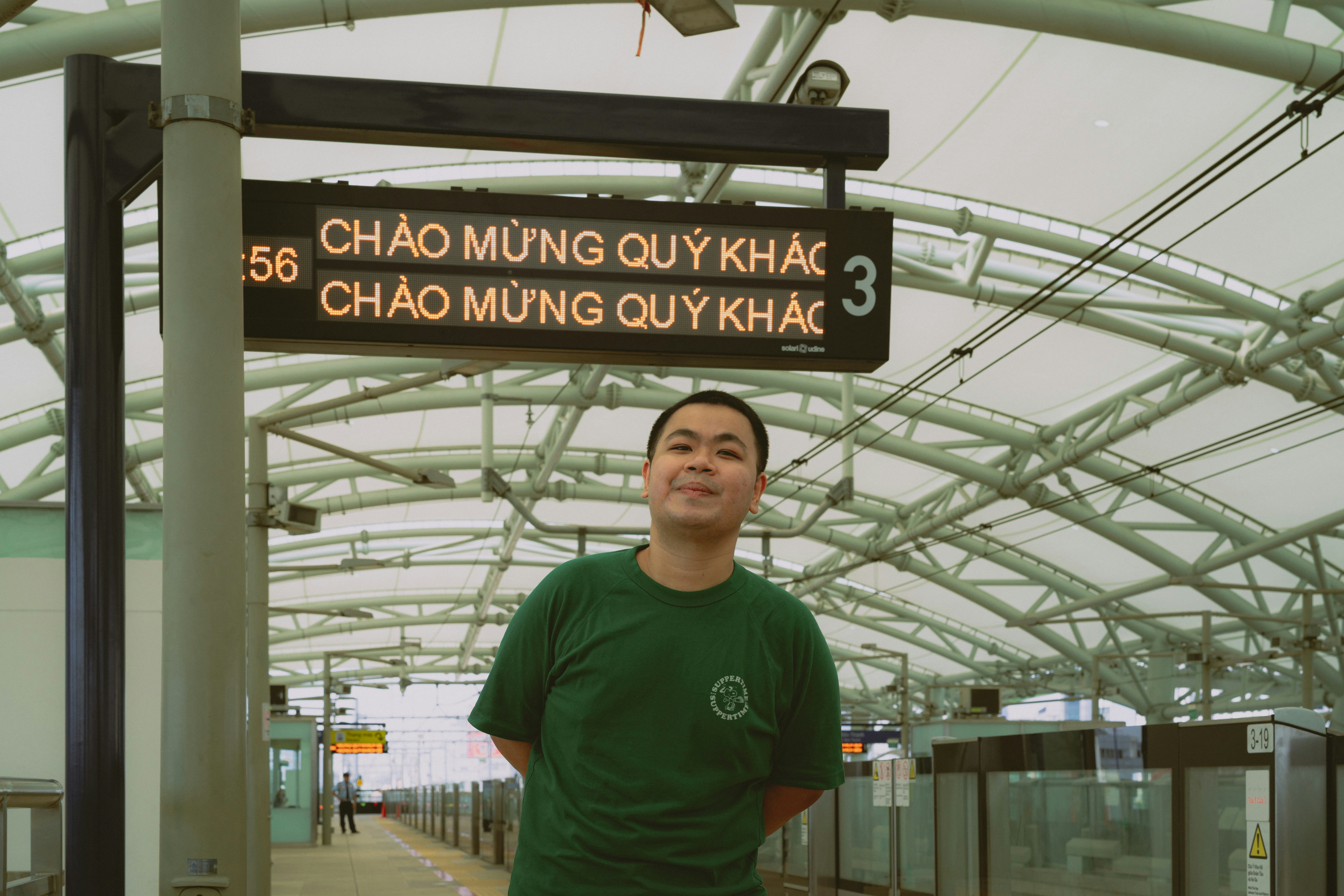 metro station in saigon